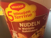 5 Minuten Terrine Nudeln In Waldpilz-rahmsauce