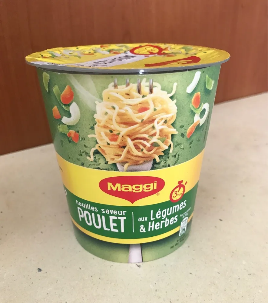 Nouilles aux Légumes et Herbes