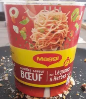 Nouille saveur boeuf