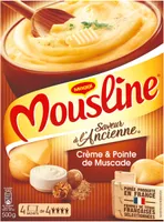 MOUSLINE Purée Crème & Pointe de Muscade 500g (4x125g)
