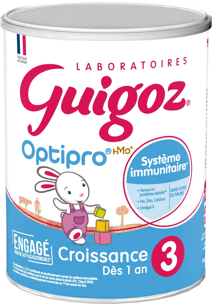 GUIGOZ 3 Lait de Croissance dès 1 an 900g