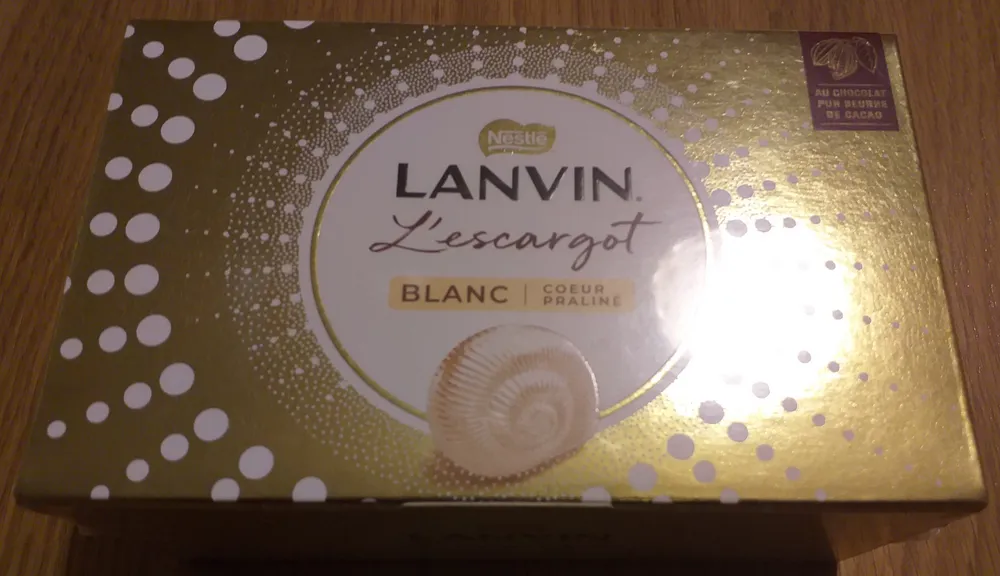 Lanvin l escargot blanc