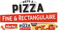 HERTA Pâte à Pizza Fine et Rectangulaire 390g