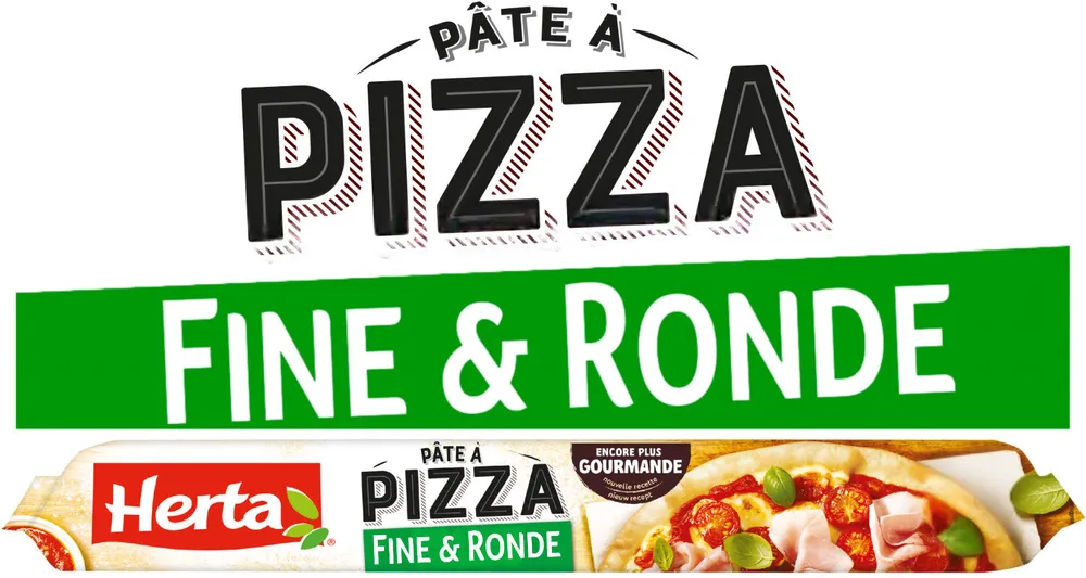 HERTA Pâte à Pizza Fine et Ronde 265g