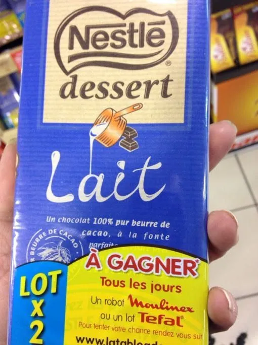 NESTLE DESSERT Lait 2 x 170g