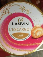 L'escargot lait boite metal