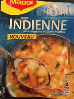 Soupe Indienne au Curry Doux