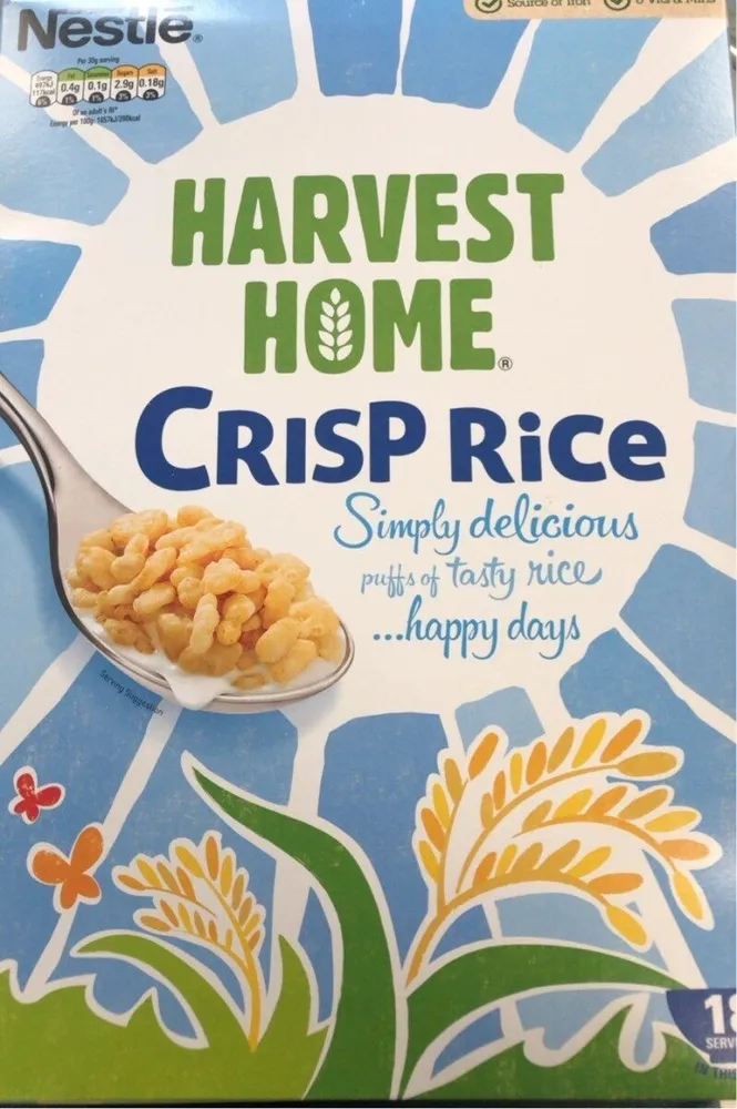 Crisp rice