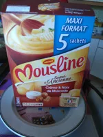 Purée en flocons de Pommes de terre, crème & noix muscade Mousline