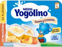 Yogolino melocotón y plátano