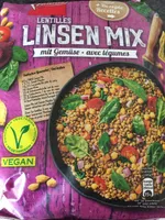 Mix de lentilles avec légumes