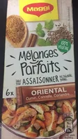 Mélange parfait Oriental