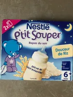 Céréales bébé 6 + mois, douceur de riz P'tit Souper