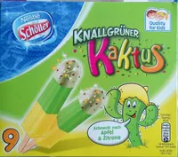 Knallgrüner Kaktus