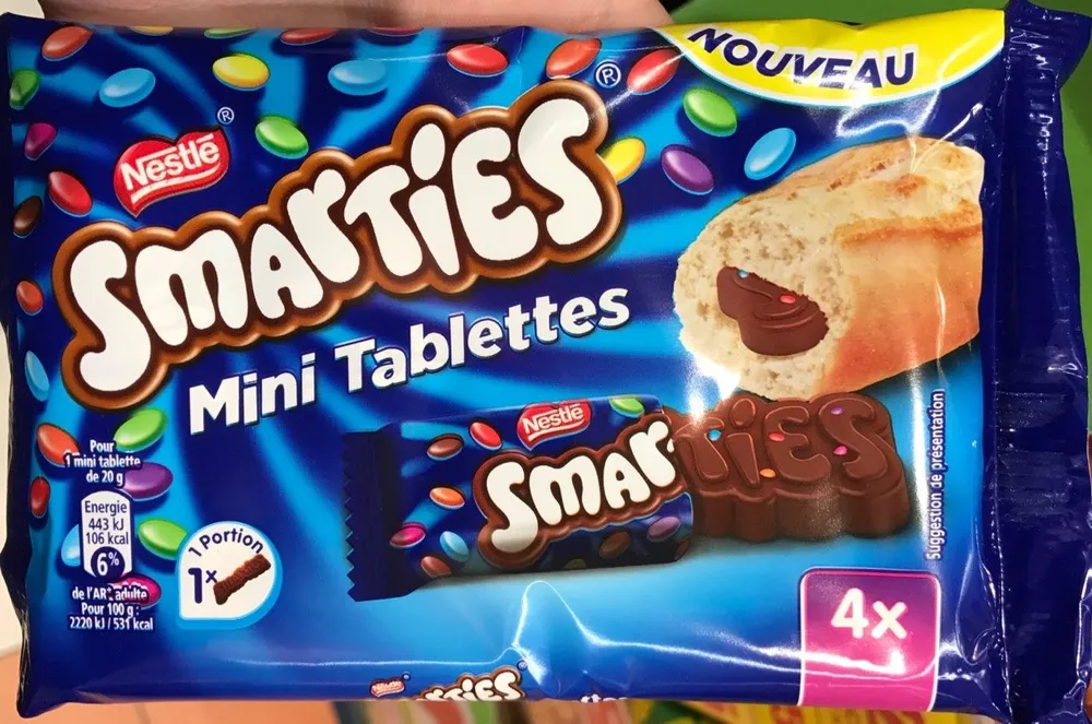 Smarties Mini Tablettes