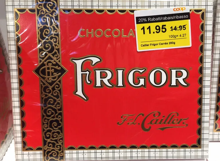 Cailler Frigor Carrés