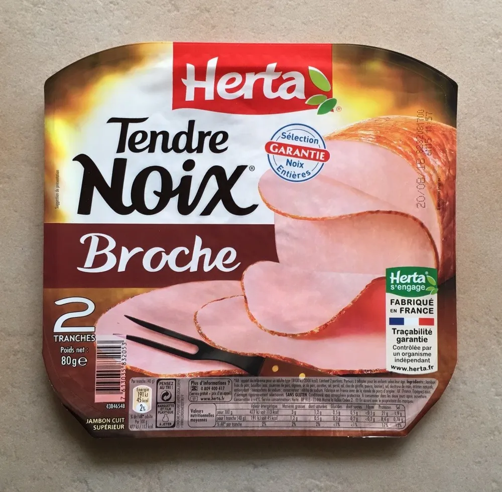 Jambon Tendre Noix à la Broche