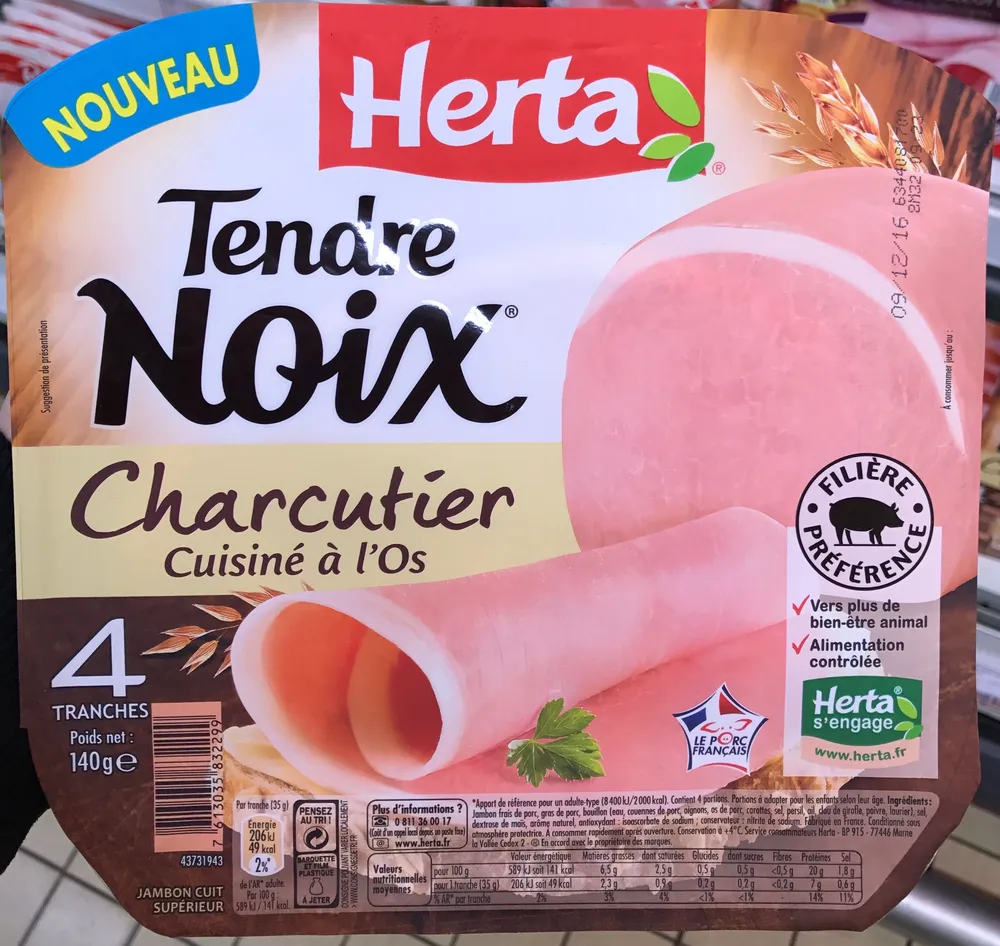 Tendre Noix Charcutier Cuisiné à l'Os