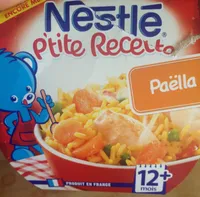 Plat bébé 12 + mois paëlla