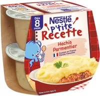 NESTLE P'TITE RECETTE Hachis Parmentier - 2 x 200g - Dès 8 mois