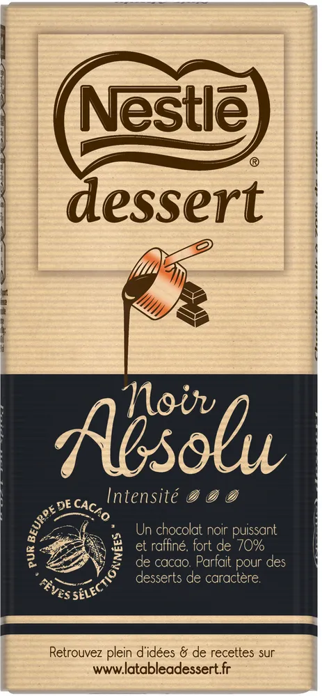 NESTLÉ DESSERT 70% Absolu 170g