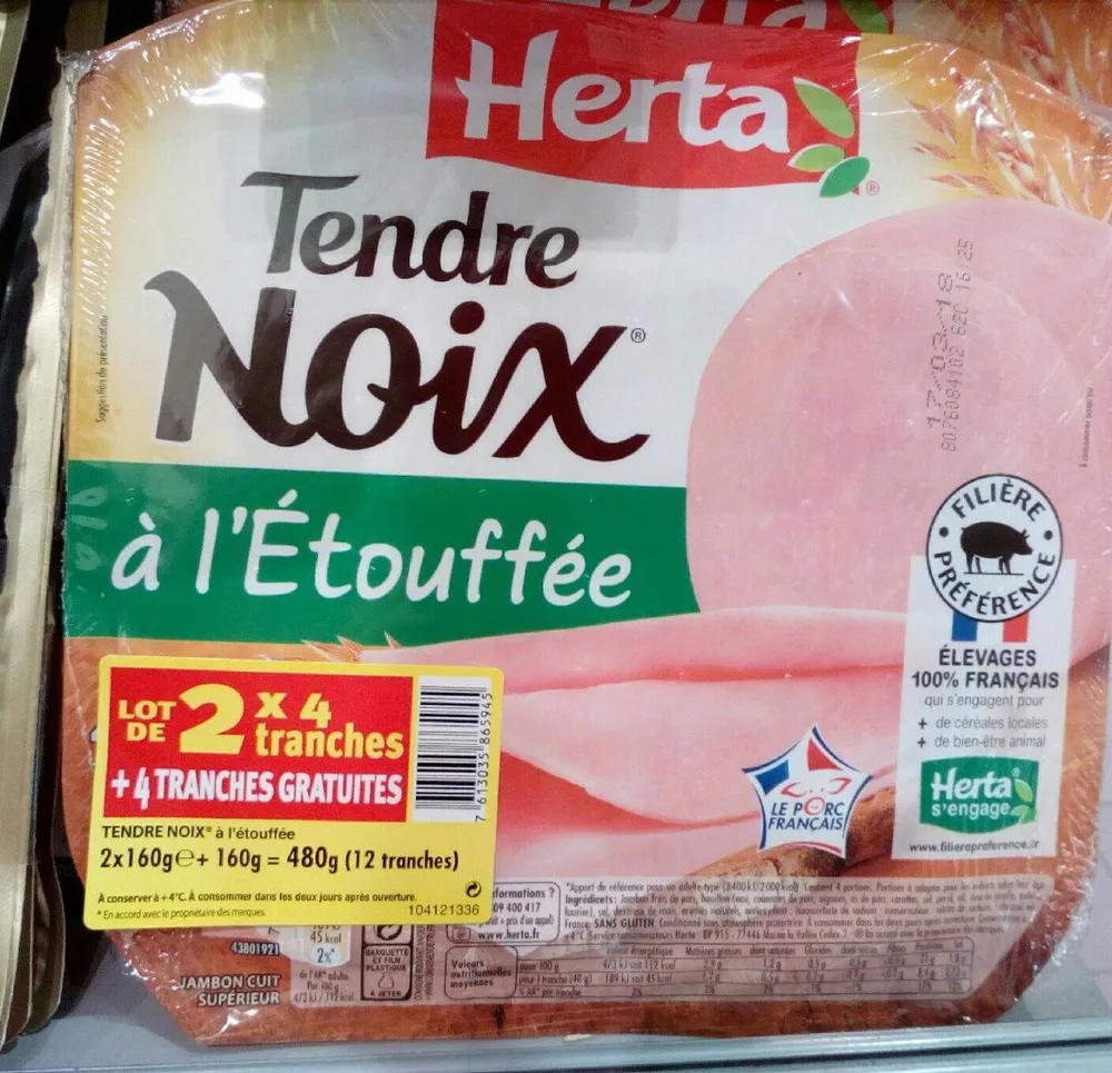 Tendre noix à l'étouffée