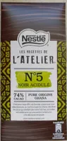 Les recettes de l'atelier - recette n°5 Noir Acidulé