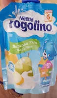 Postre lácteo con manzana y pera sin gluten bolsita desde meses