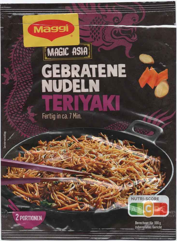Magic Asia: Gebratene Nudeln Teriyaki