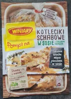 Winiary POMYSŁ NA... Kotleciki schabowe w sosie z zielonym pieprzem
