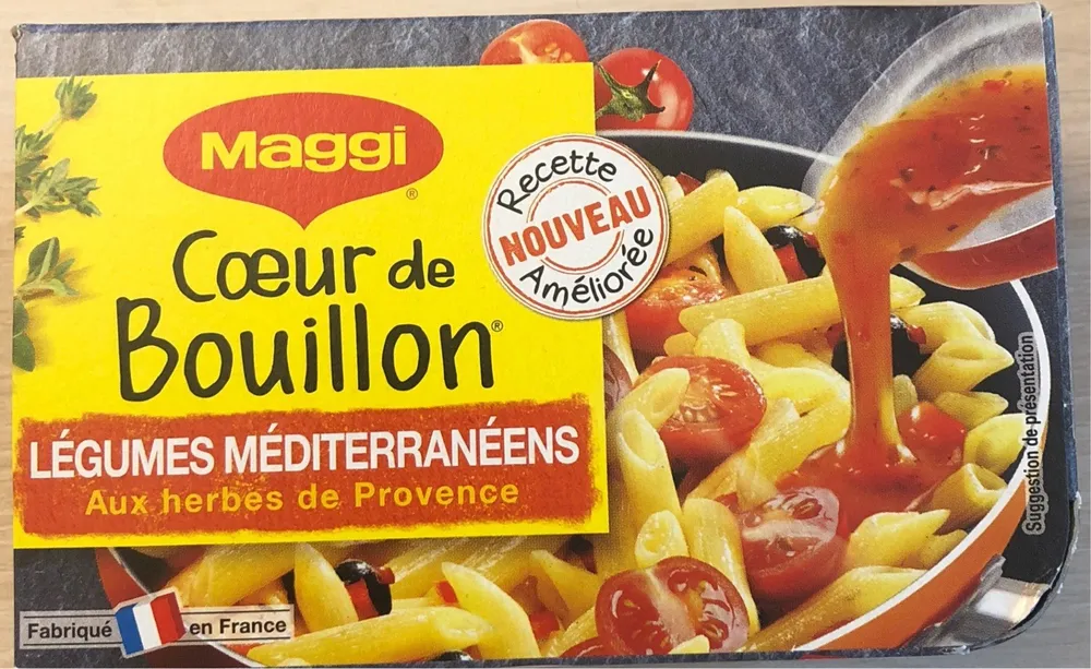 Coeur de bouillon Légumes méditerranéens
