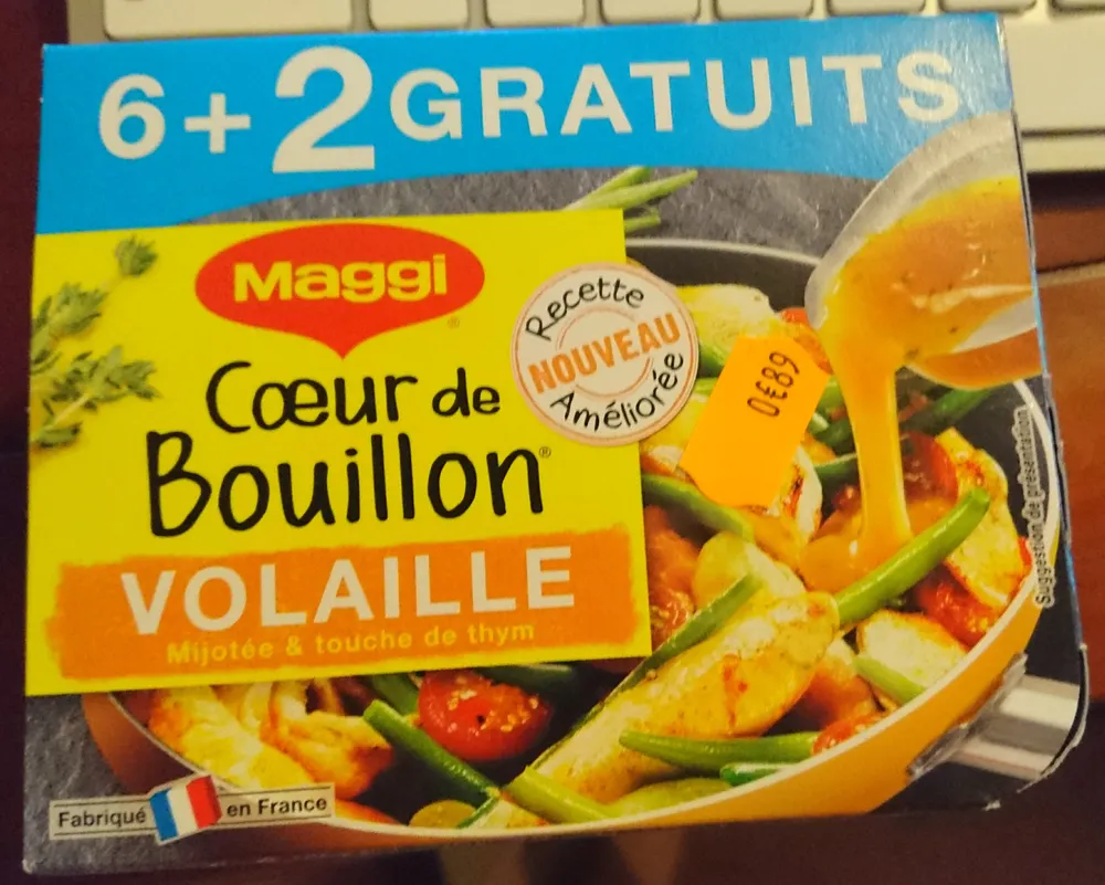 Coeur de bouillon volaille