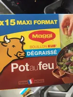 Bouillon pot au feu dégraissé