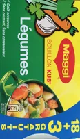 MAGGI Bouillon KUB Légumes 18+3 offerts - 180g+30g=210g