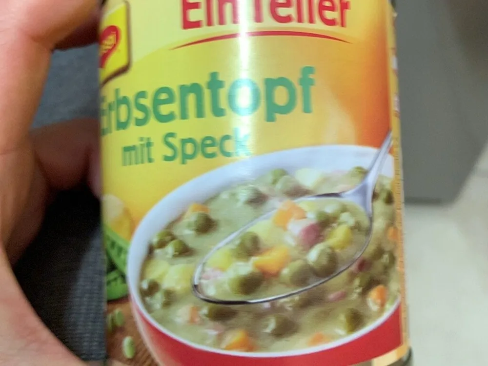 Erbsentopf mit Speck