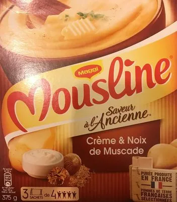 Purée Saveur à l'Ancienne, Crème & Noix de Muscade