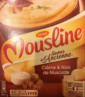 Purée Saveur à l'Ancienne, Crème & Noix de Muscade