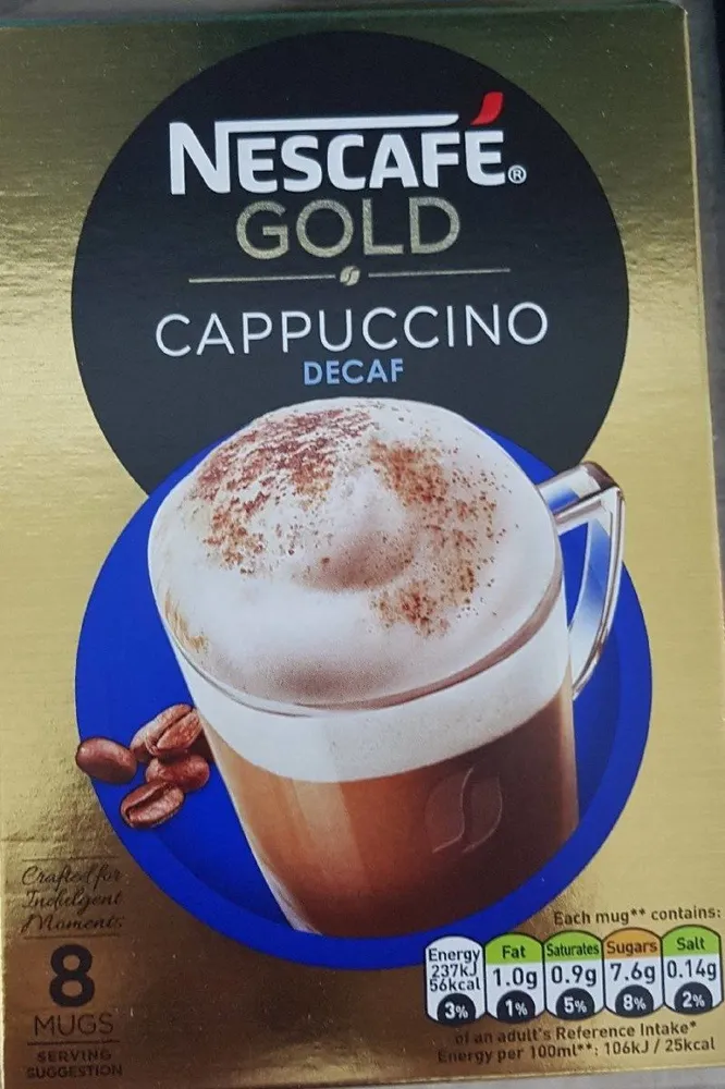 Nescafé GOLD Cappuccino DECAF