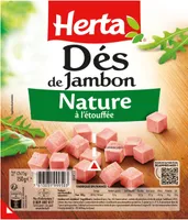 HERTA Dés de Jambon - 2x75g