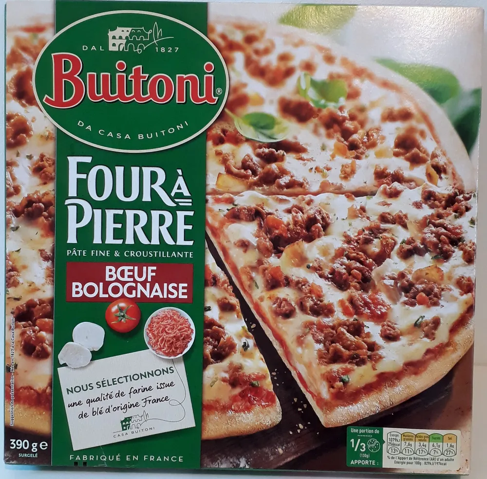 Four à Pierre, bœuf bolognaise