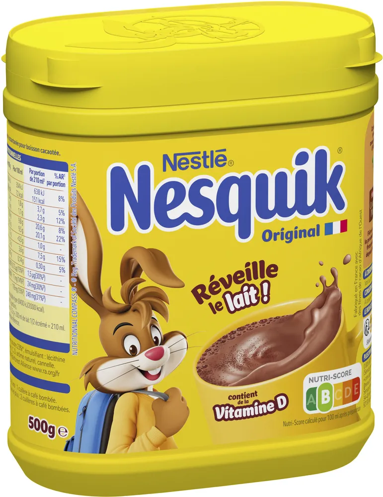NESQUIK Poudre Cacaotée boîte 500g