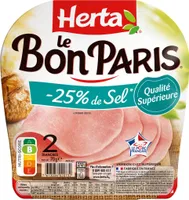 LE BON PARIS jambon -25% de sel