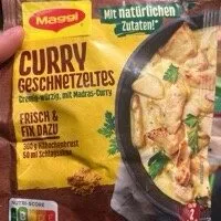 Curry, Geschnetzeltes fix