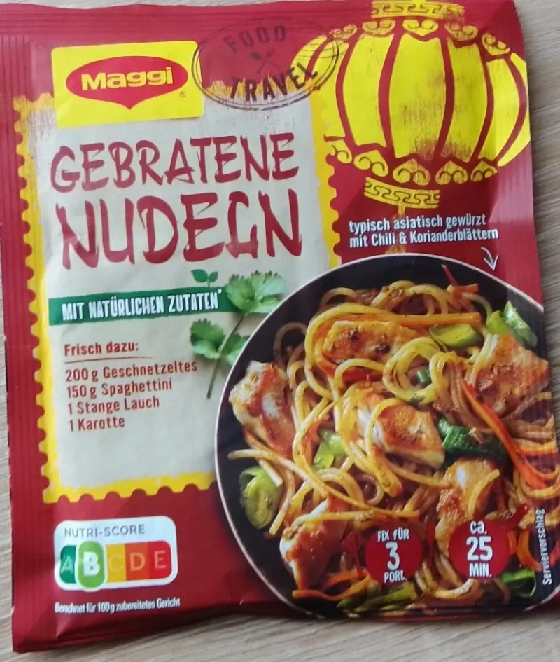 Gebratene Nudeln