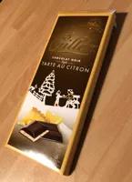 Chocolat Noir - style tarte au citron
