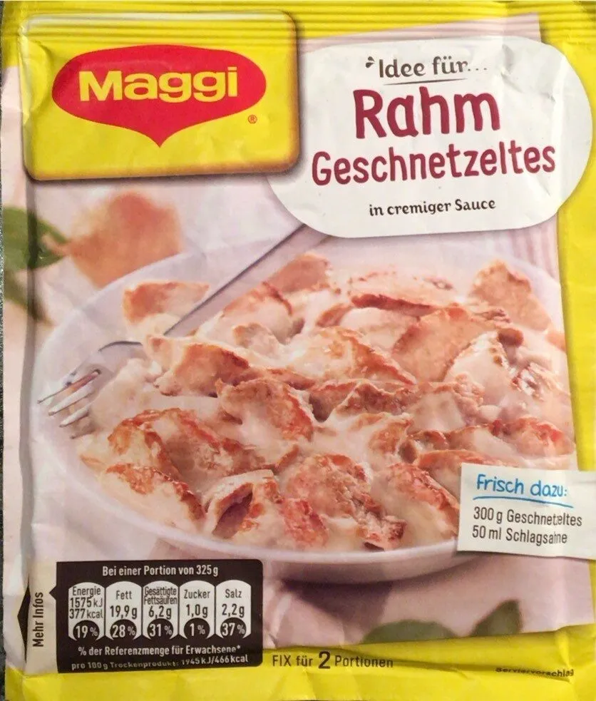 Rahm Geschnetzeltes