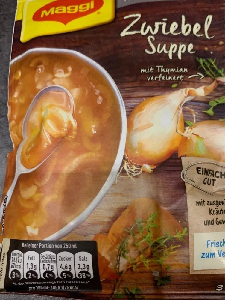 Zwiebelsuppe