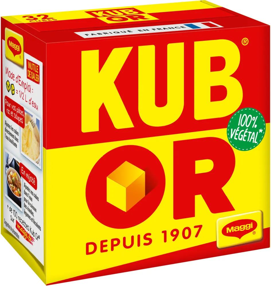 MAGGI KUB OR Depuis 1907 32 cubes - 128g