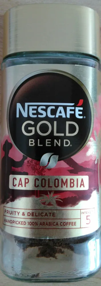 Nescafe gold cap colombia