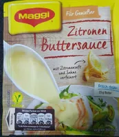 Sauce Zitronen Buttersauce (Vegan)